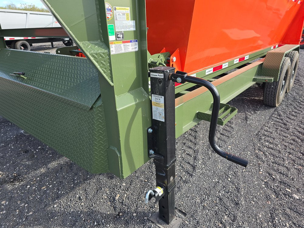 Horizon 16' RDZ GN Roll off Bundle (2) 7k Axles + 1 Bin w/ 6' Walls 7410-E