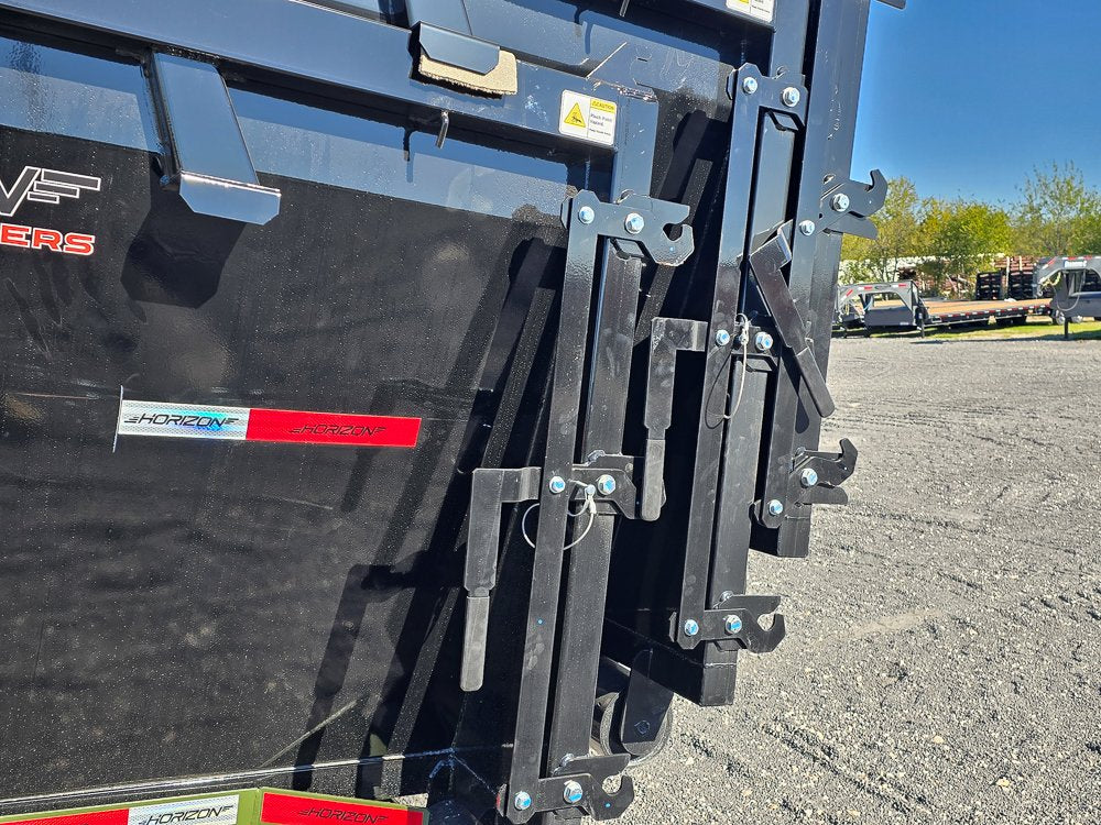 Horizon 16' RDZ GN Roll off Bundle (2) 7k Axles + 3 Bins w/ 4' Walls 7410-C