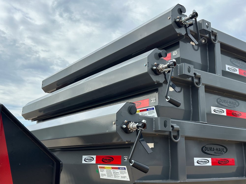 Dura Haul 16' GN Roll off Bundle (2) 7k Axles + 3 Bins w/ 4' Walls 0963-D