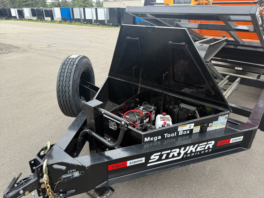 Stryker 16' BP Roll off Bundle (2) 7k Axles + 2 Bins w/ 4' Walls 2752-C