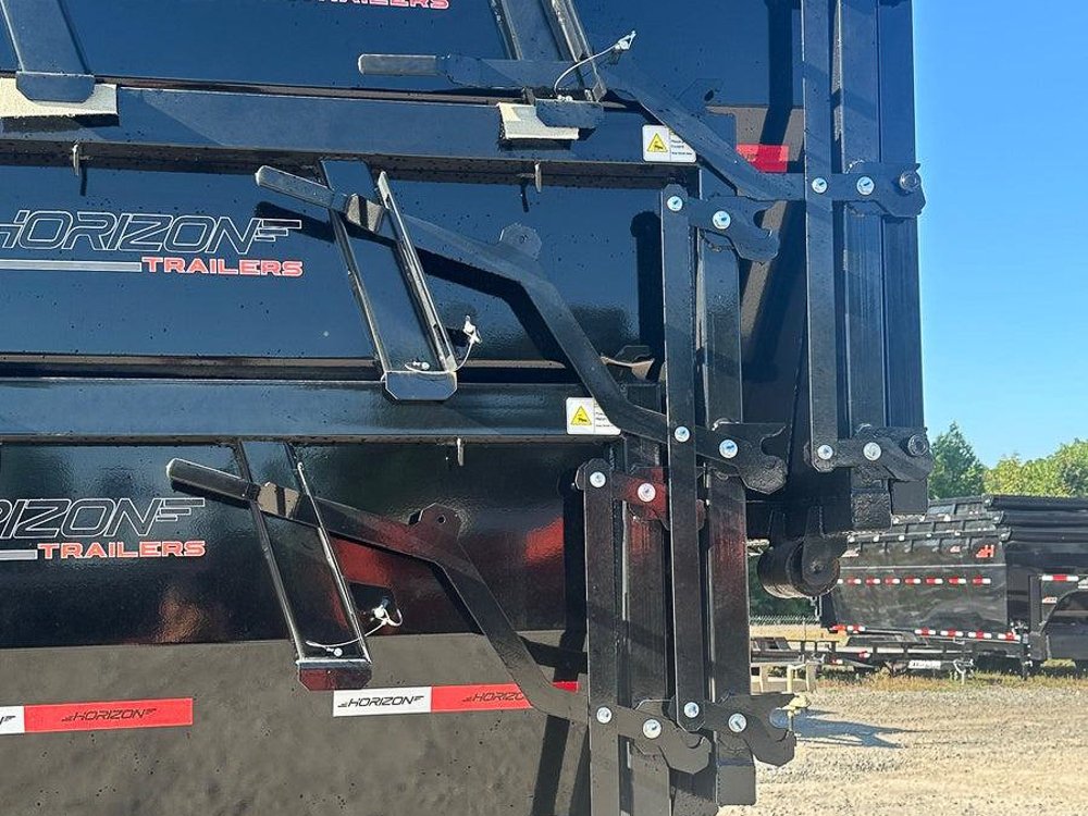 Horizon 14' RDZ BP Roll off Bundle (2) 7k Axles + 3 Bins w/ 4' Walls 7960-A