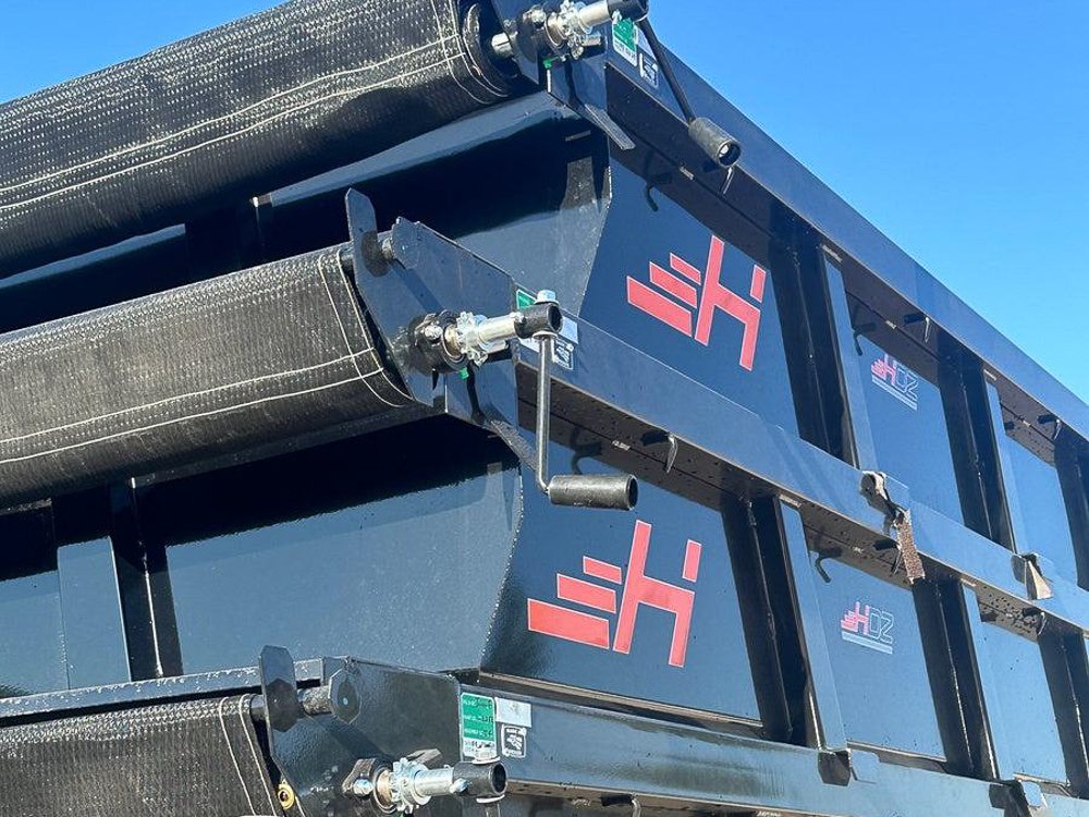 Horizon 14' RDZ BP Roll off Bundle (2) 7k Axles + 3 Bins w/ 4' Walls 7960-A