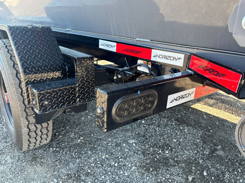 Horizon 16' HRD GN Roll off Bundle (2) 10k Axles + 3 Bins w/ 4' Walls 9523-A
