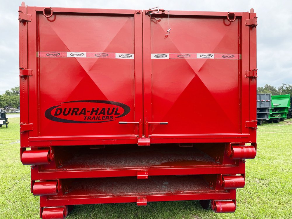 Dura Haul 16' GN Roll off Bundle (2) 8k Axles + 2 Bins w/ 4' Walls 0973-B
