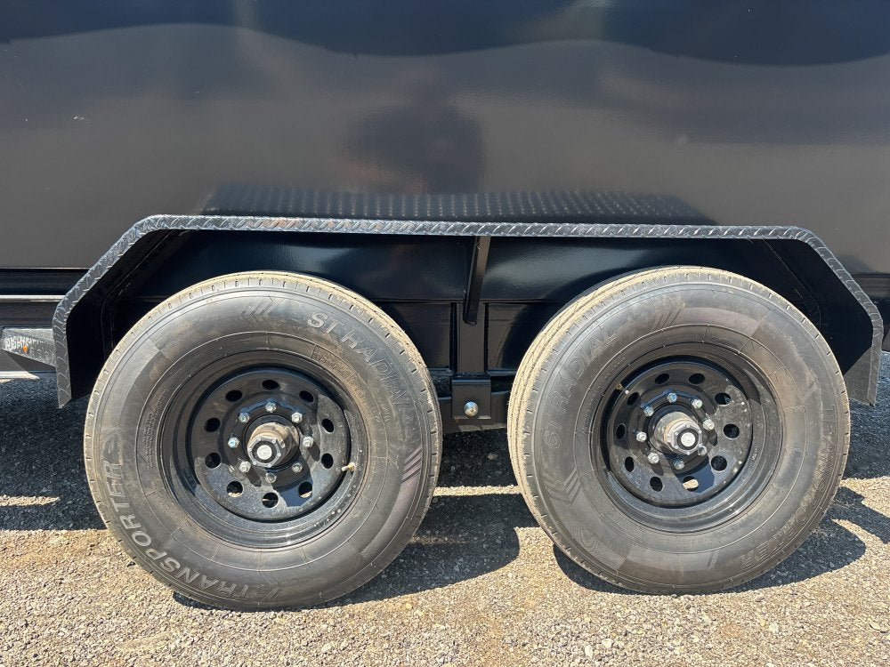 Dura Haul 16' GN Roll off Bundle (2) 8k Axles + 3 Bins w/ 4' Walls 0974-A