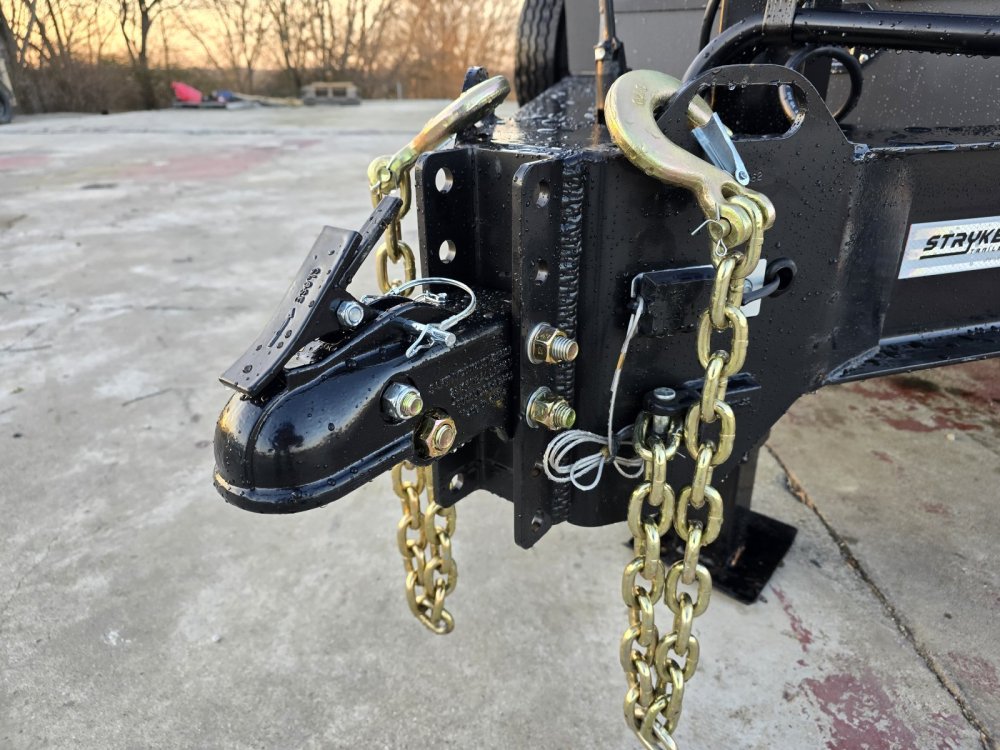 14' Stryker SDT Bumper Pull Dump Trailer 36" Side Walls - (2) 7k Axles 3762
