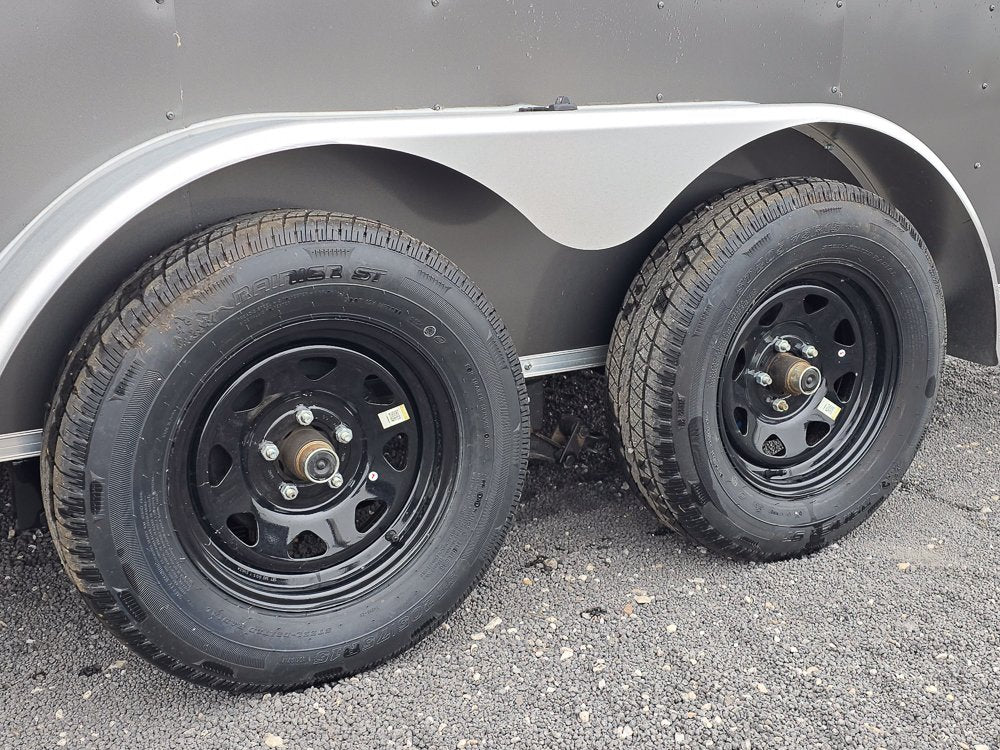 7' x 16' Traverse DLX Flat Top V Nose (2) - 3500 lb Axle 130831