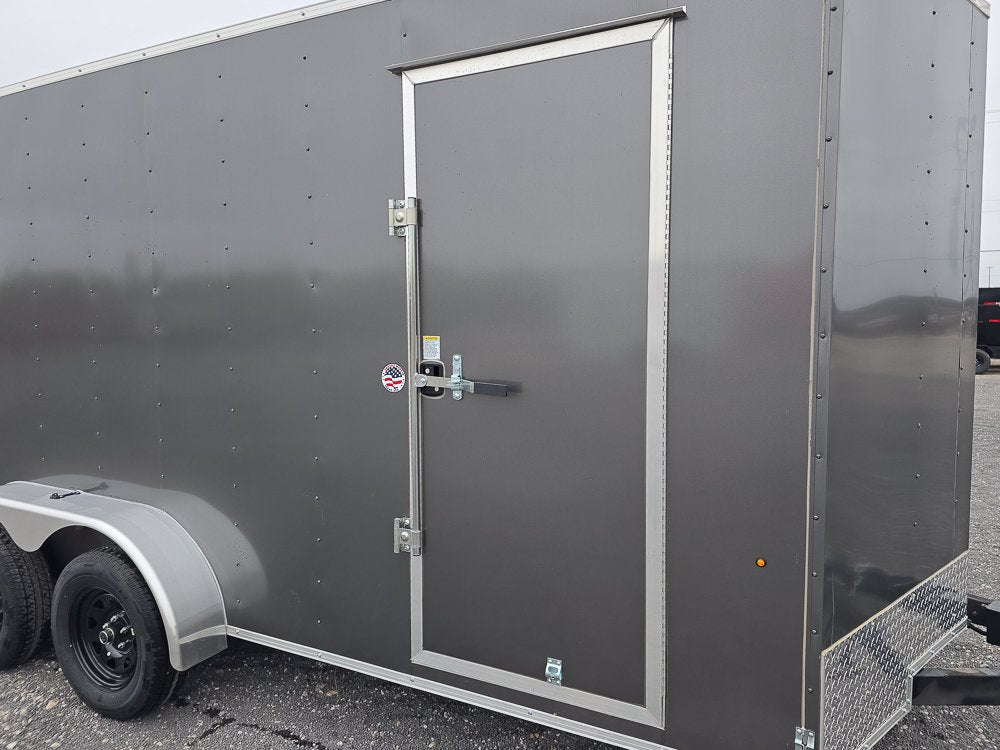 7' x 16' Traverse DLX Flat Top V Nose (2) - 3500 lb Axle 130831