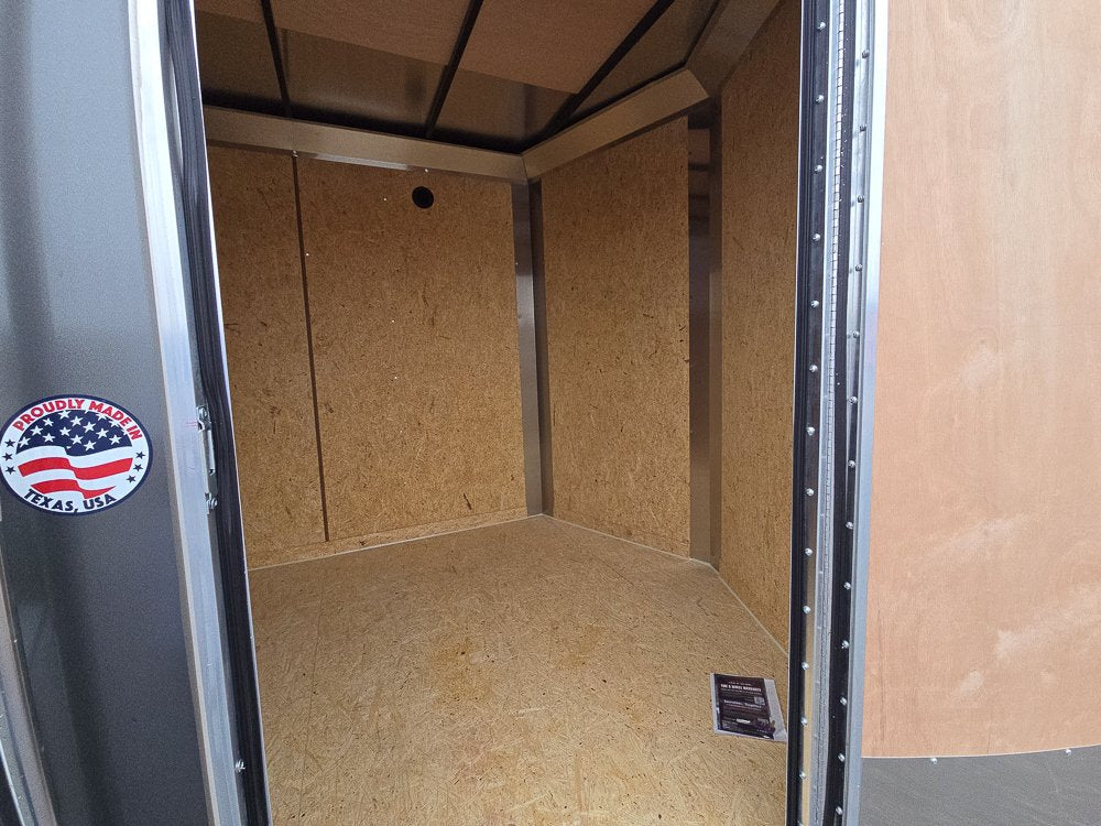 7' x 16' Traverse DLX Flat Top V Nose (2) - 3500 lb Axle 130831