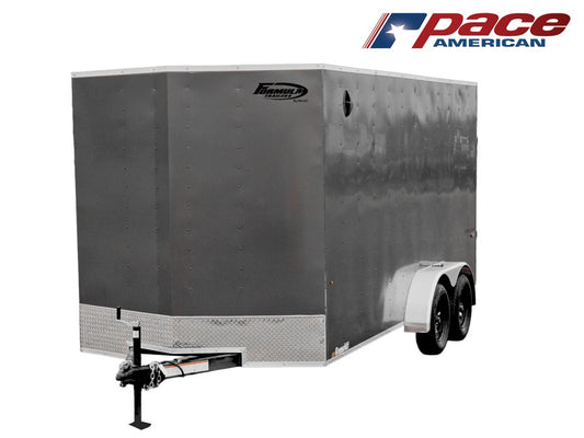 7' x 16' Traverse DLX Flat Top V Nose (2) - 3500 lb Axle 130831
