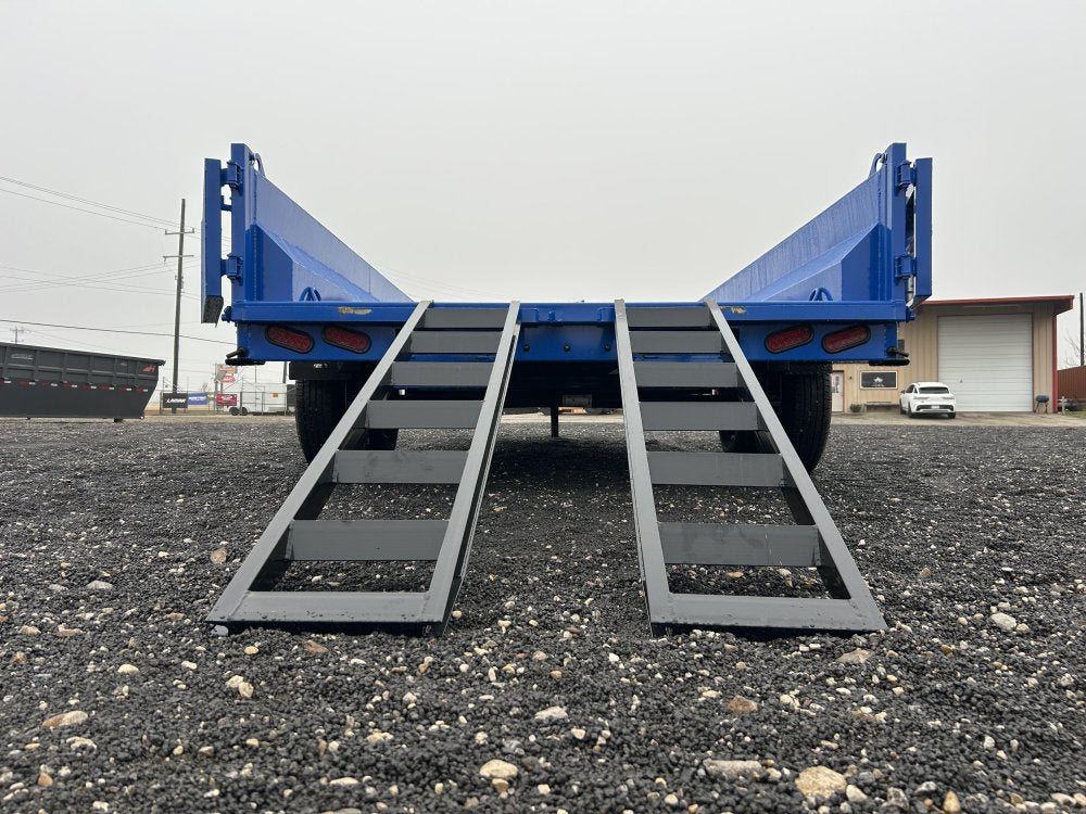 16' Stryker EDT Bumper Pull Dump Trailer 20" Side Walls - (2) 7k Axles 3884