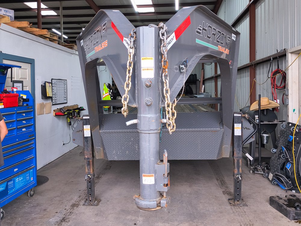 40' x 7' Horizon Equipment Trailers 4675