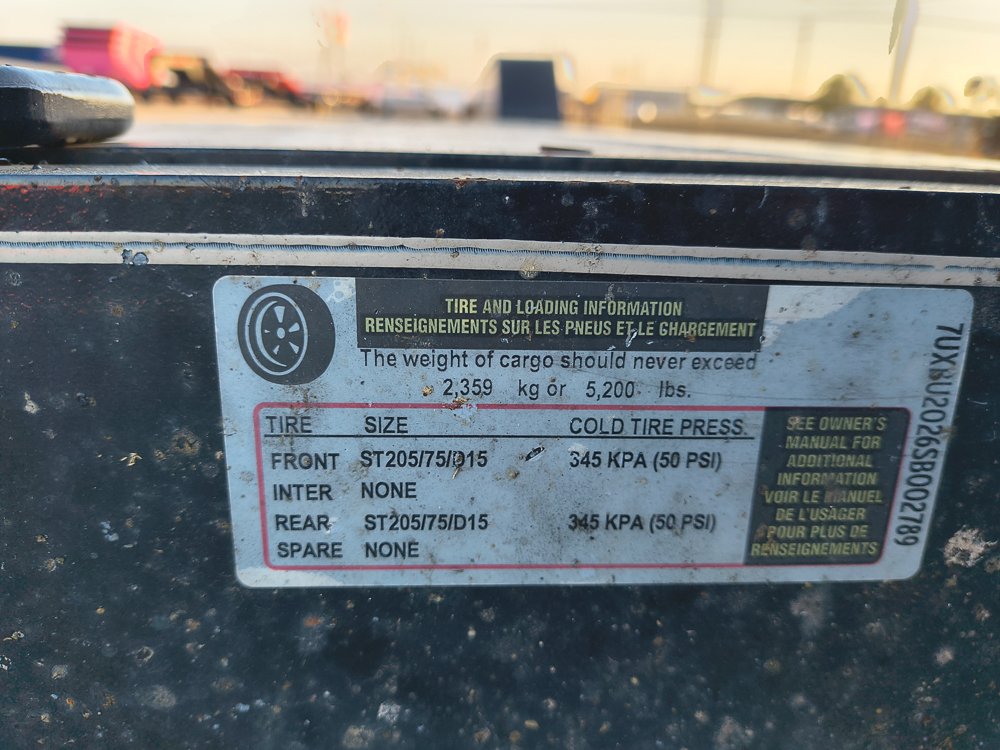 20' x 83" Manufacturer Single Car 2789