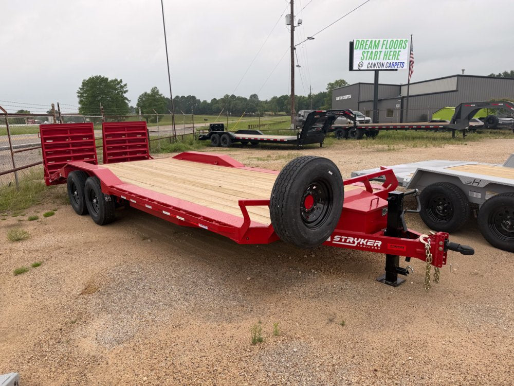 22' Stryker SET Bumper Pull Equipment Trailer DOF - (2) 7K Axles 3796