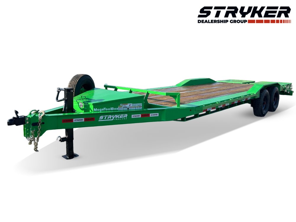 22' Stryker SET Bumper Pull Equipment Trailer DOF - (2) 8K Axles 3792