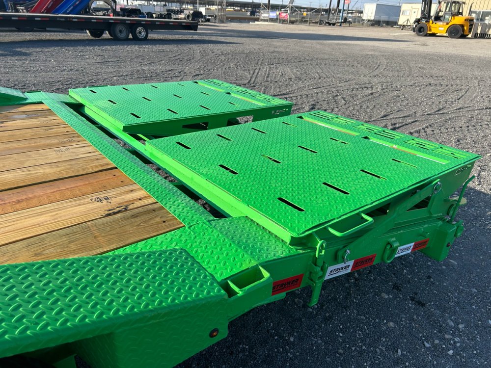 22' Stryker SET Bumper Pull Equipment Trailer DOF - (2) 8K Axles 3792