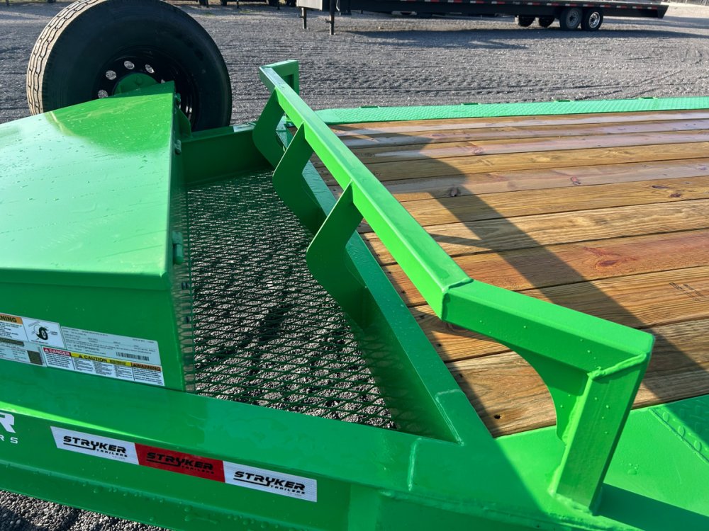 22' Stryker SET Bumper Pull Equipment Trailer DOF - (2) 8K Axles 3792