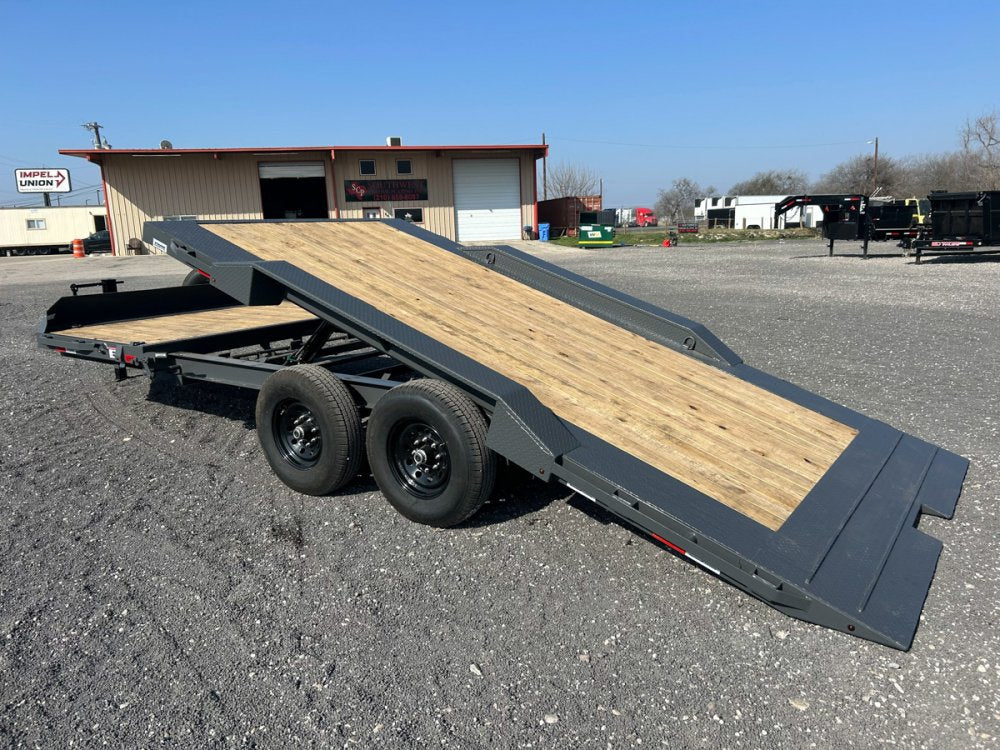 22' Tilt Trailer Drive Over Fenders, 7K Axles 3803