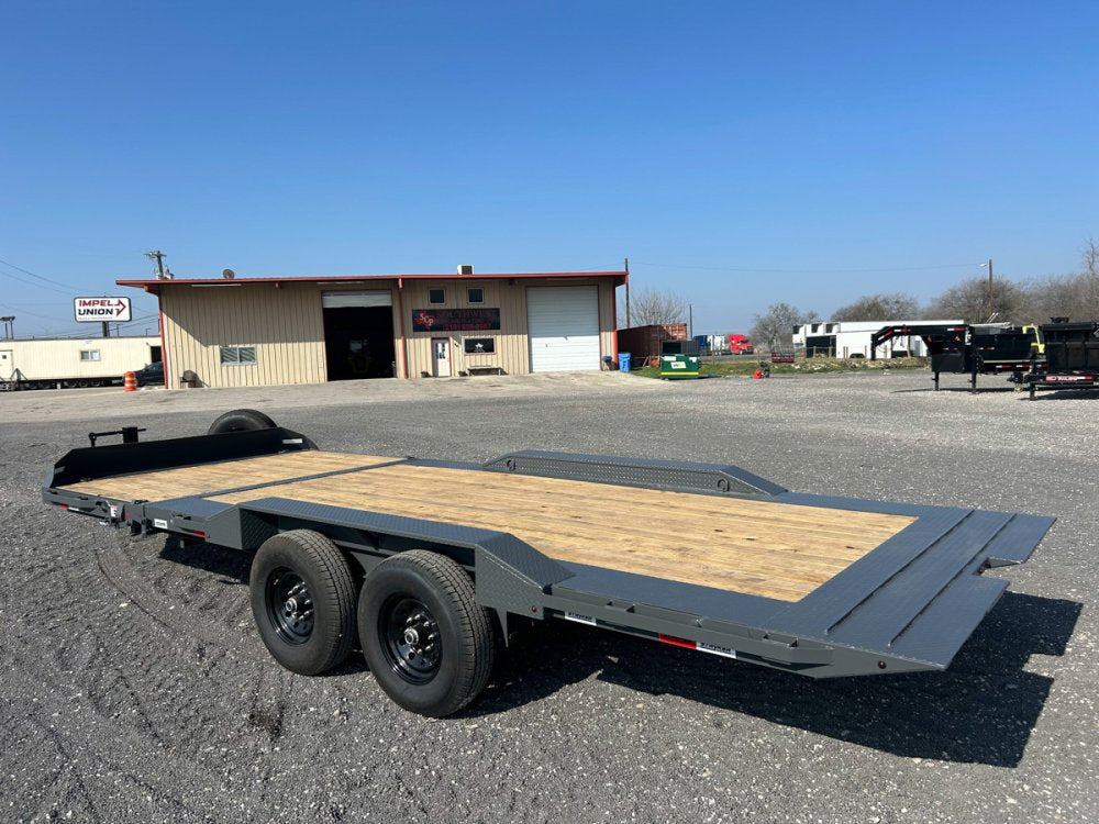 22' Tilt Trailer Drive Over Fenders, 7K Axles 3803