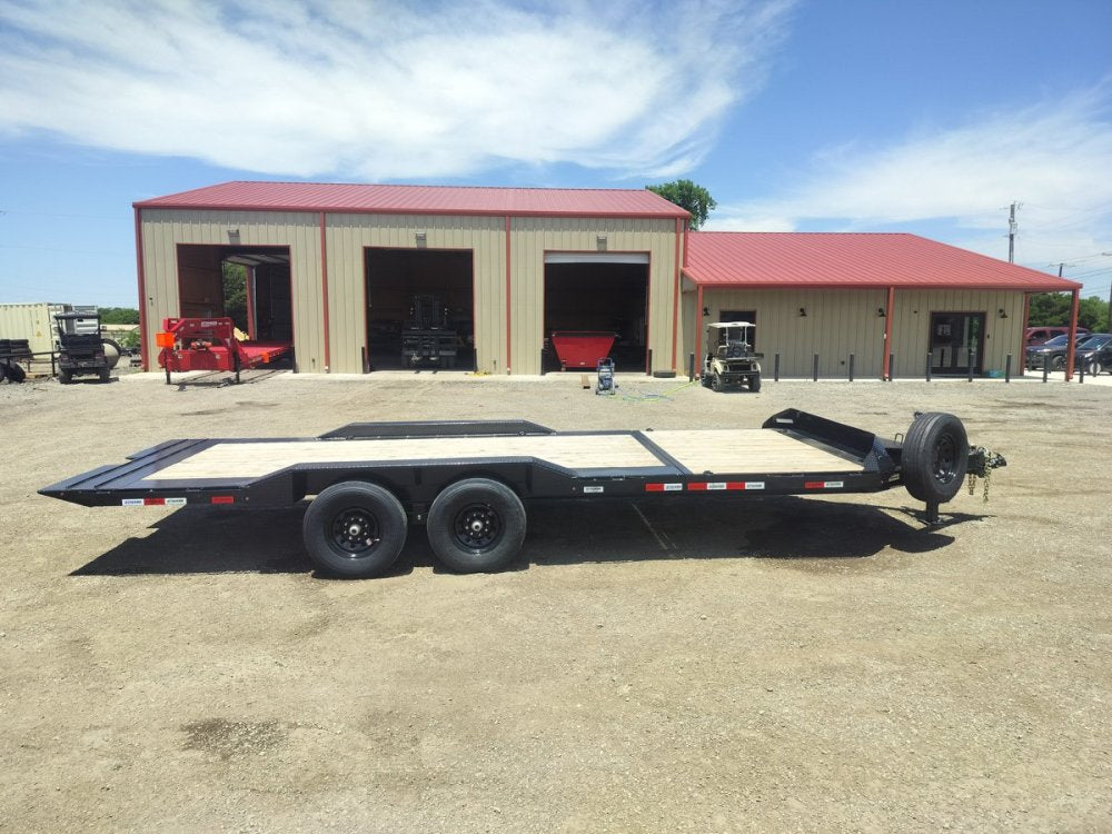 22' Tilt Trailer Drive Over Fenders, 7K Axles 3804
