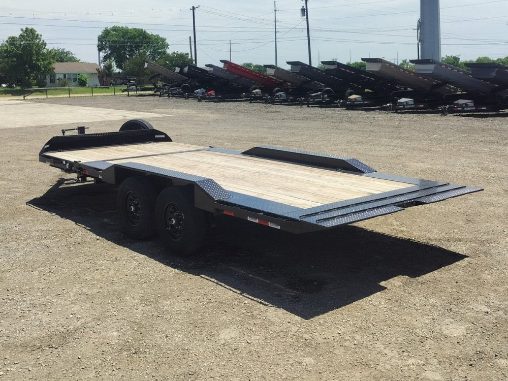 22' Tilt Trailer Drive Over Fenders, 7K Axles 3804