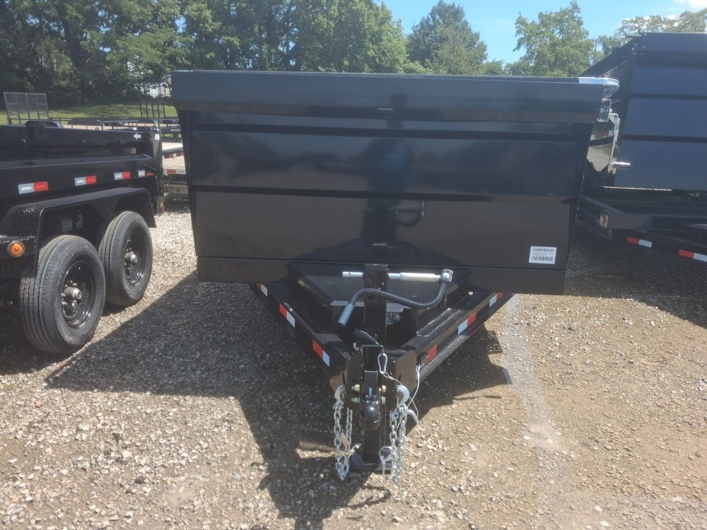 16' x 83" Iron Bull DTB Bumper Pull Dump Trailer 36" Side Walls - (2) 7,000 lb Axles 102337