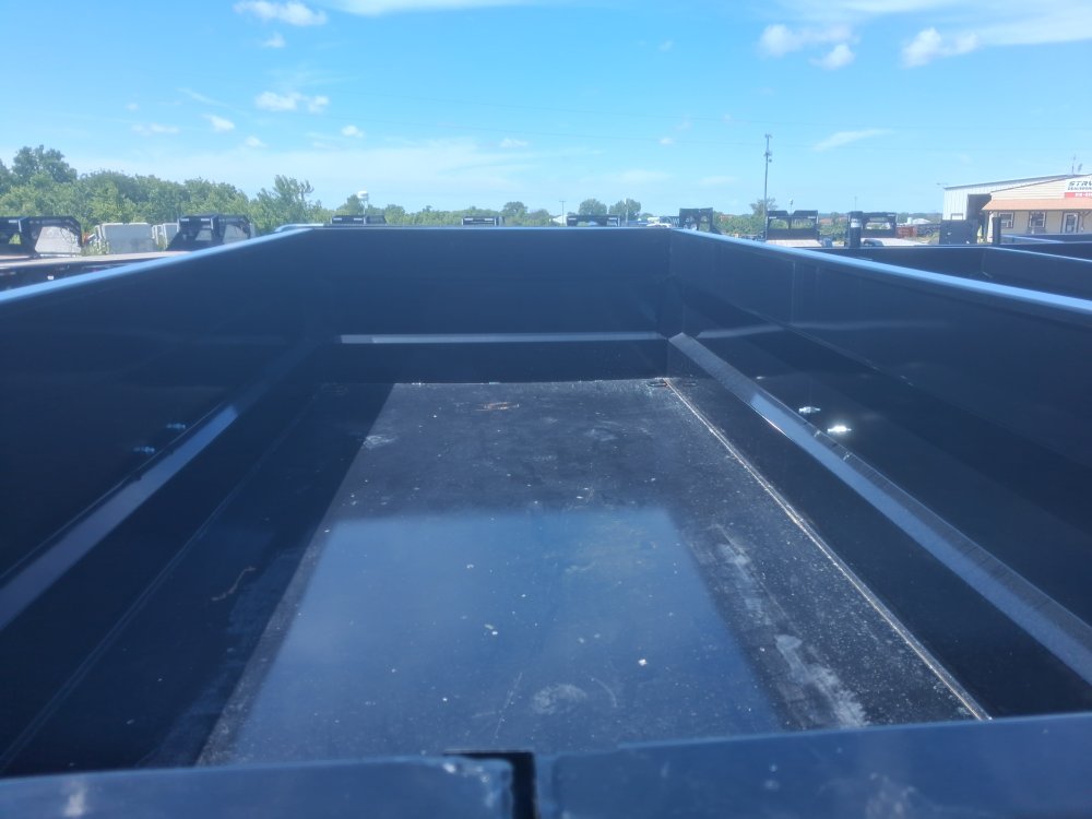 16' x 83" Iron Bull DTB Bumper Pull Dump Trailer 36" Side Walls - (2) 7,000 lb Axles 102337