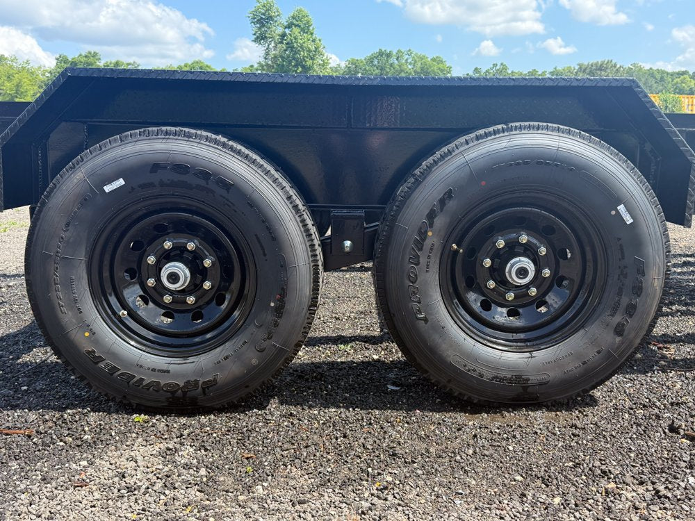 14' Stryker Bumper Pull Roll Off Base Trailer - (2) 7K Axles 3880