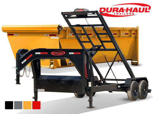 Dura Haul 16' GN Roll Off Bundle (2) 7k Axles + Bin 4' Walls KOGN16