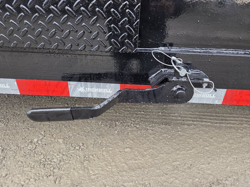 22' Iron Bull TLB Bumper Pull Equipment Tilt Trailer - (2) 7,000 lb Axles 112910