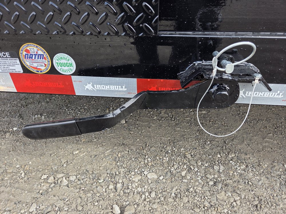 20' Iron Bull TLB Bumper Pull Equipment Tilt Trailer - (2) 7,000 lb Axles 112865