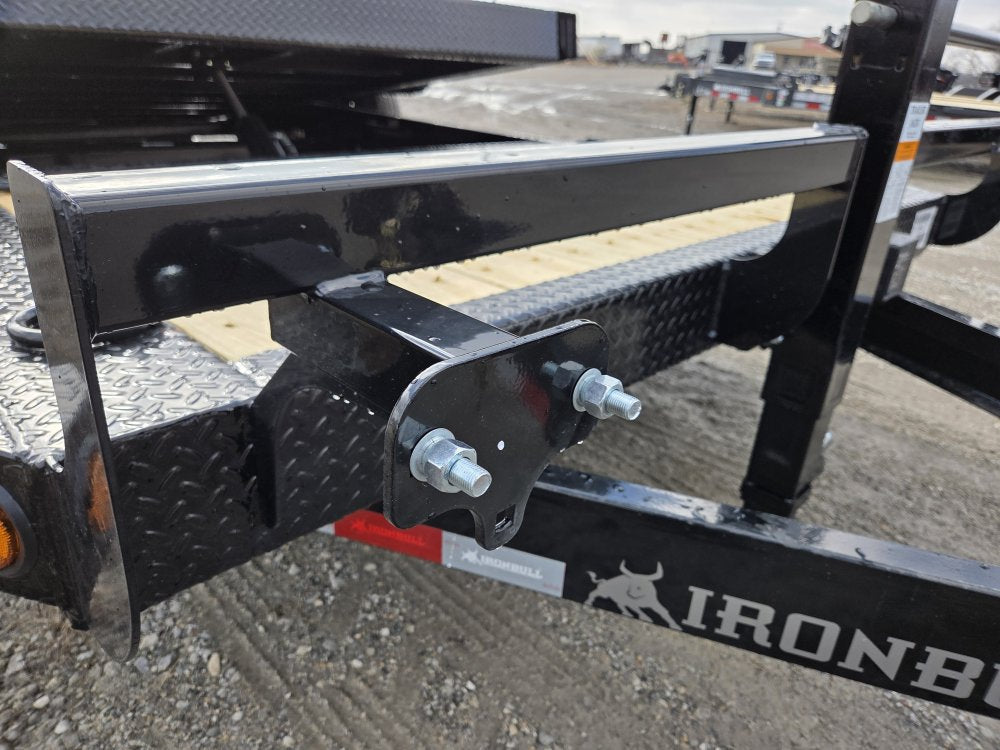 20' Iron Bull TLB Bumper Pull Equipment Tilt Trailer - (2) 7,000 lb Axles 112865