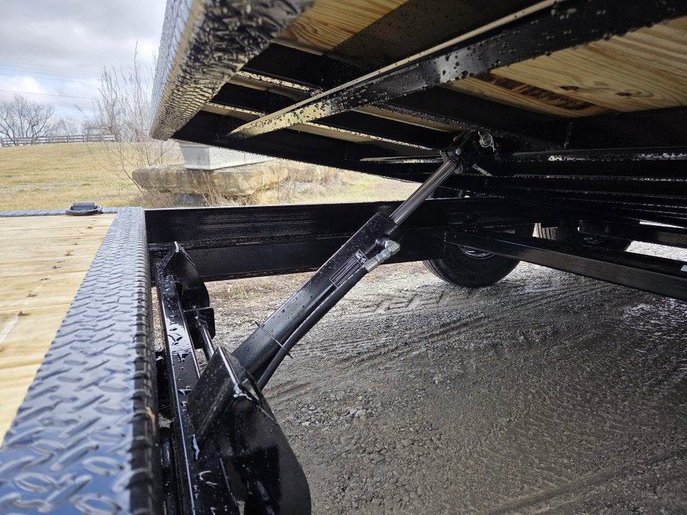 20' Iron Bull TLB Bumper Pull Equipment Tilt Trailer - (2) 7,000 lb Axles 112864