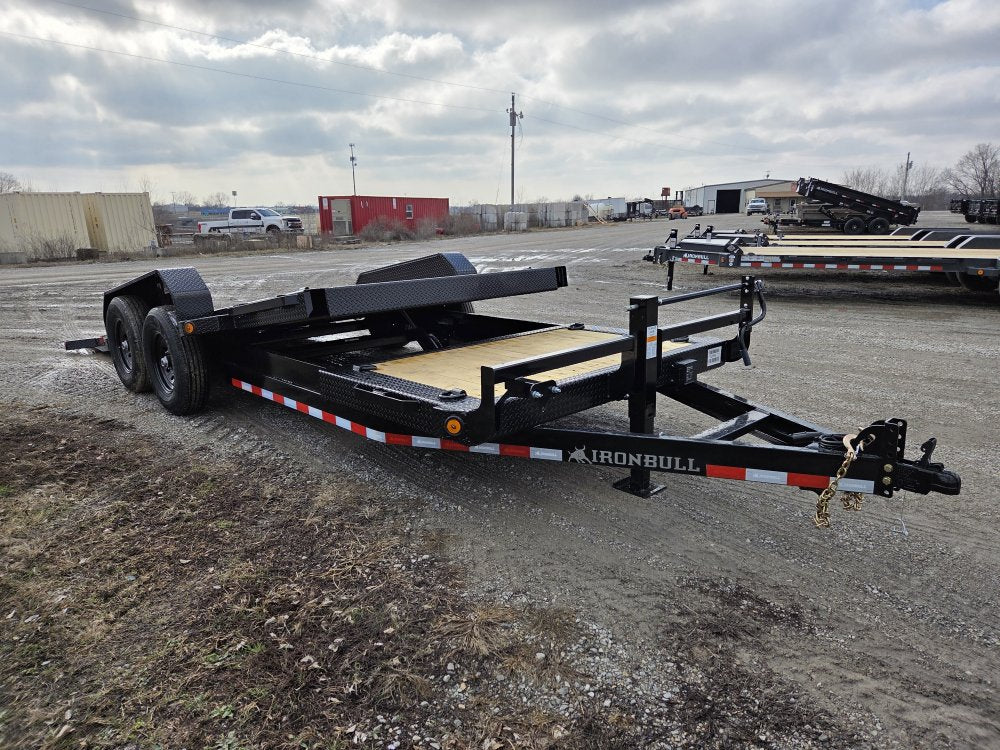 20' Iron Bull TLB Bumper Pull Equipment Tilt Trailer - (2) 7,000 lb Axles 112864