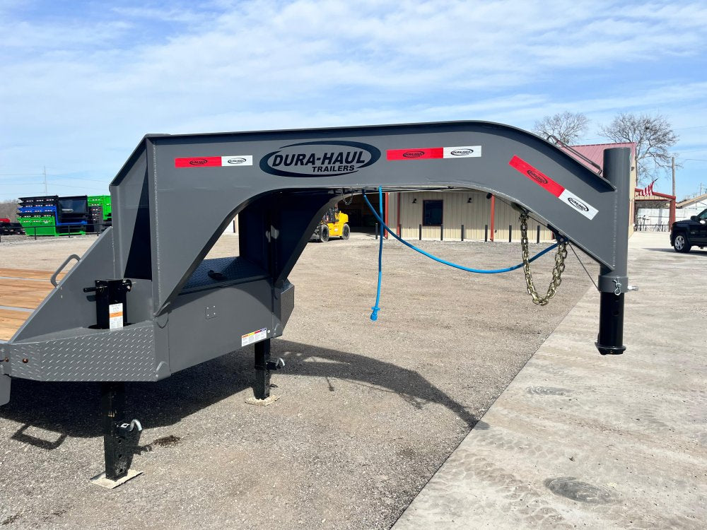 40' DKO Gooseneck Deckover 35' + 5' Mega Ramps (2) 12K Axles 11383