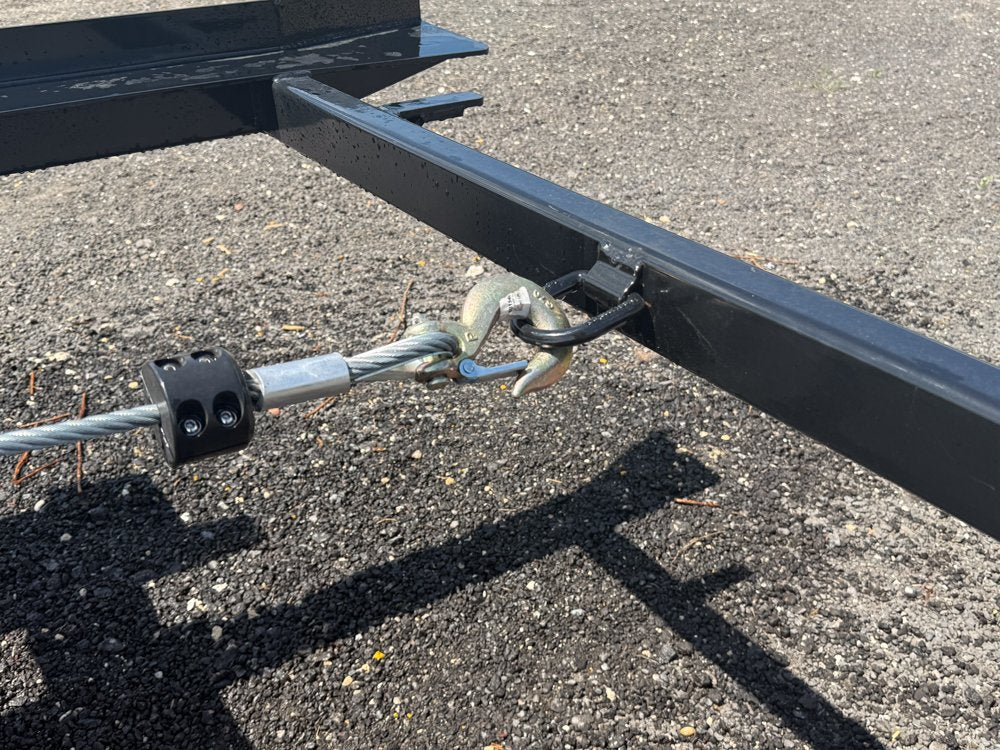 14' Stryker Bumper Pull Roll Off Base Trailer - (2) 7K Axles 003963