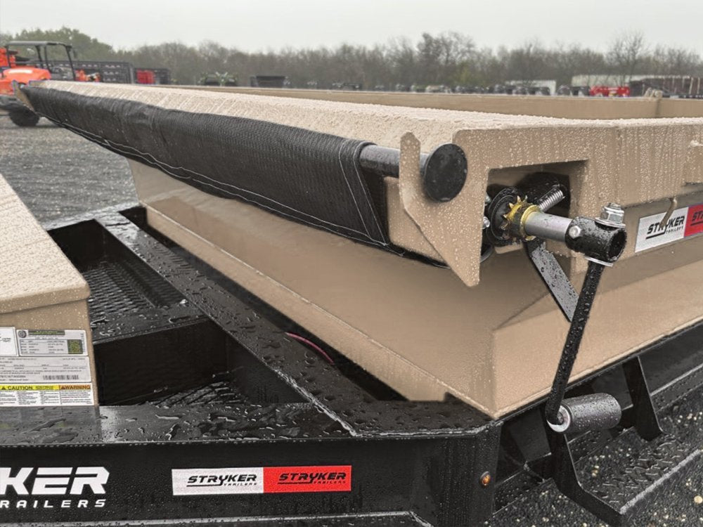 16' Stryker EDT Bumper Pull Dump Trailer 20" Side Walls - (2) 7k Axles 4052