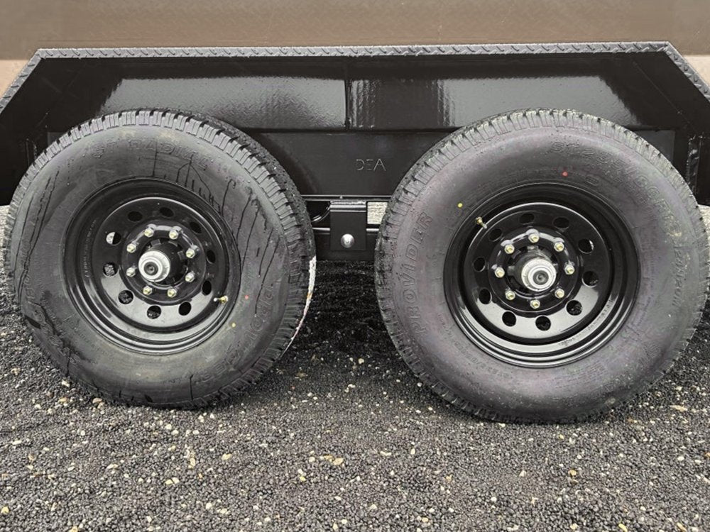 16' Stryker EDT Bumper Pull Dump Trailer 20" Side Walls - (2) 7k Axles 4052
