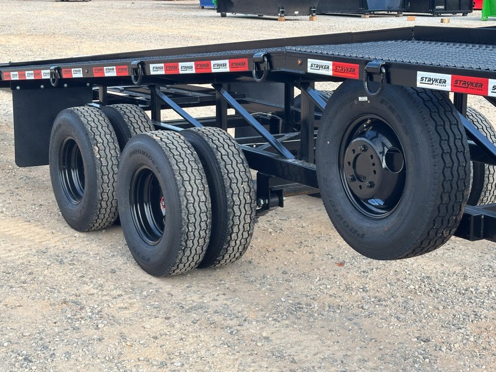 50' Stryker Fifth Wheel Low Profile Wedge (2) 12k Elec/Hyd Axles 4167