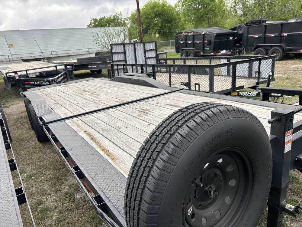 24' x 102" East Texas Trailers Single Car 44631