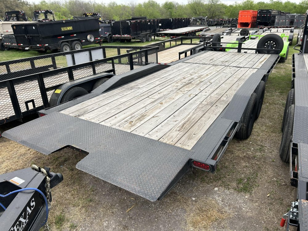 24' x 102" East Texas Trailers Single Car 44631
