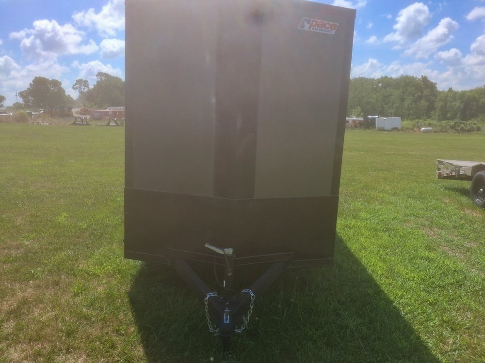 6 x 12 Outback DLX Flat Top V Nose (1) - 3500 lb Axle 140281