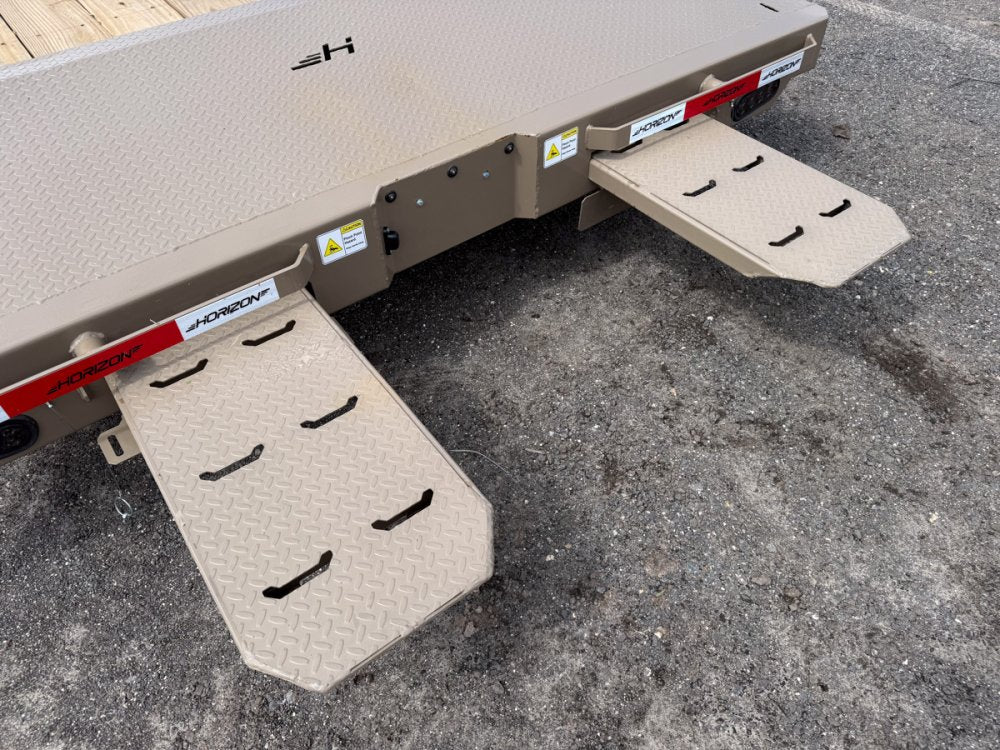 20' Horizon CEZ Bumper Pull Single Car Trailer - (2) 3.5k Axles 16088
