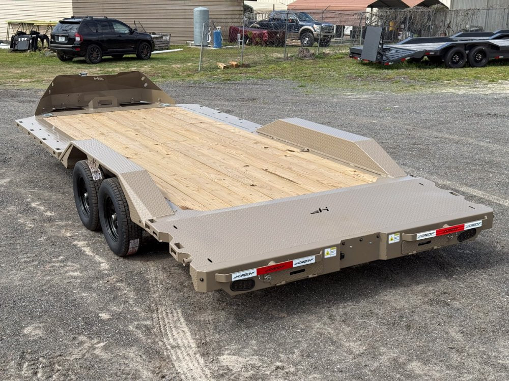 20' Horizon CEZ Bumper Pull Single Car Trailer - (2) 3.5k Axles 16088