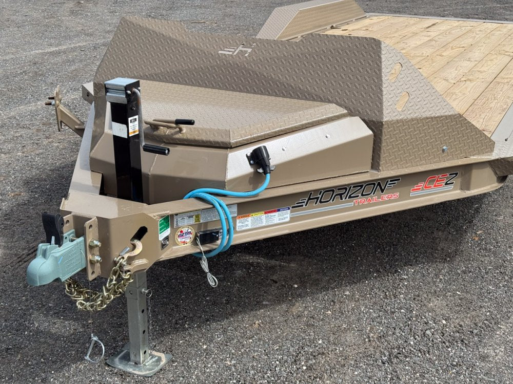 20' Horizon CEZ Bumper Pull Single Car Trailer - (2) 3.5k Axles 16088