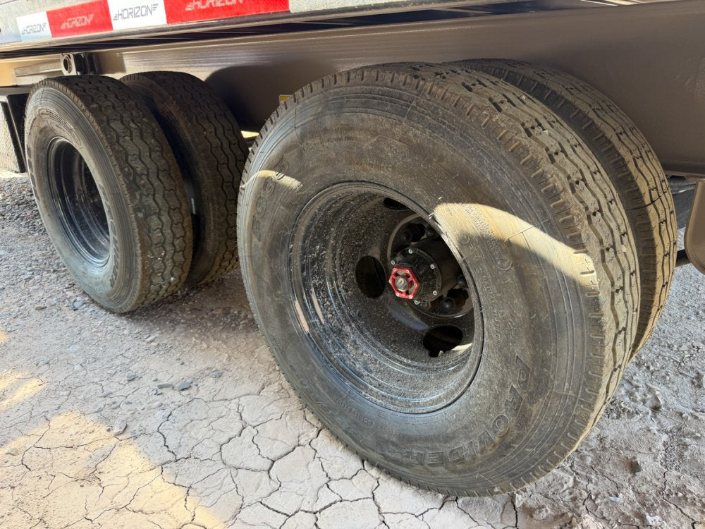 20 Horizon HZH Gooseneck Dump Trailer 48" Side Walls Hydraulic Jacks - (2) 12k Axles 16723