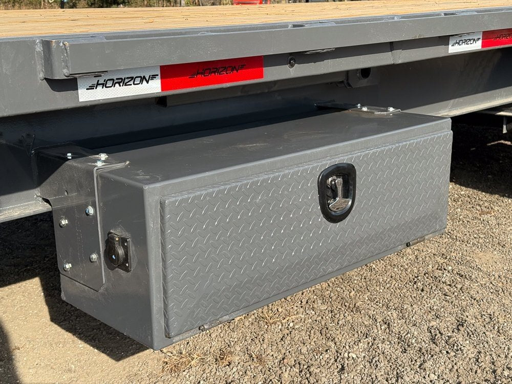 28' Horizon FTS Gooseneck Hydraulic Deckover Tilt Trailer - 10K Axles 15106