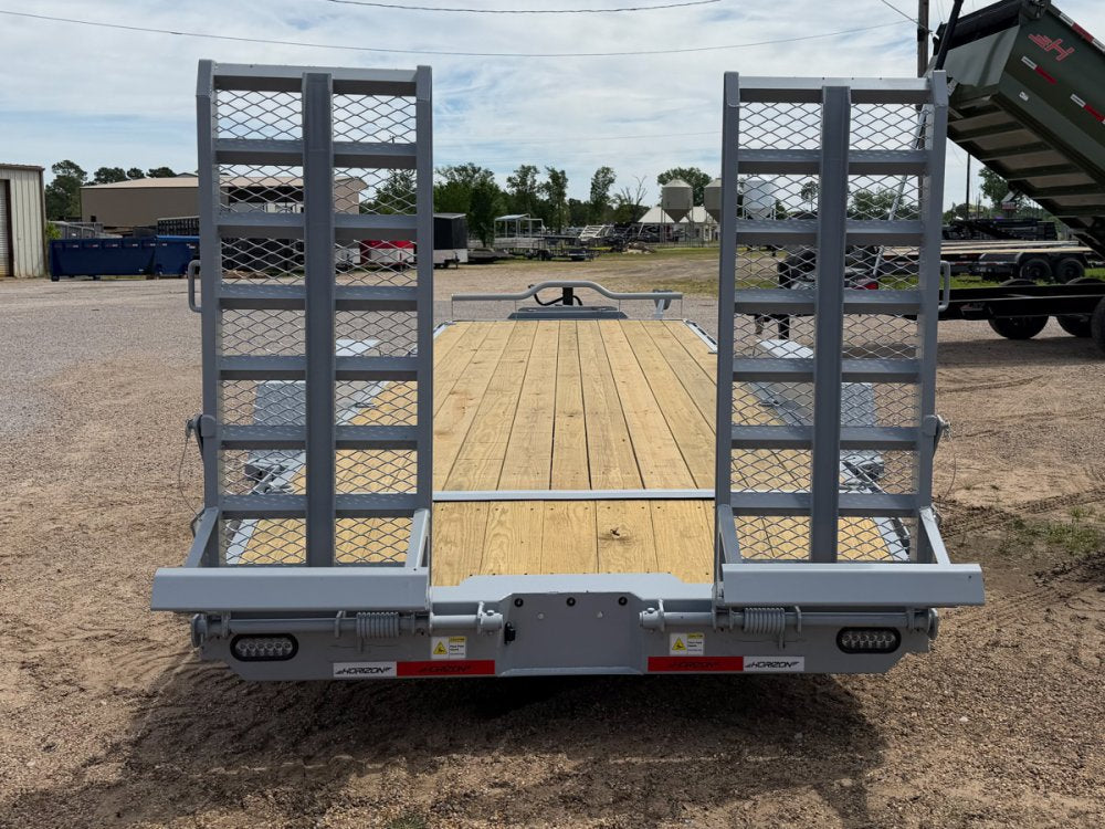 22' Horizon ECZ Bumper Pull Equipment Trailer - (2) 7K Axles 16263