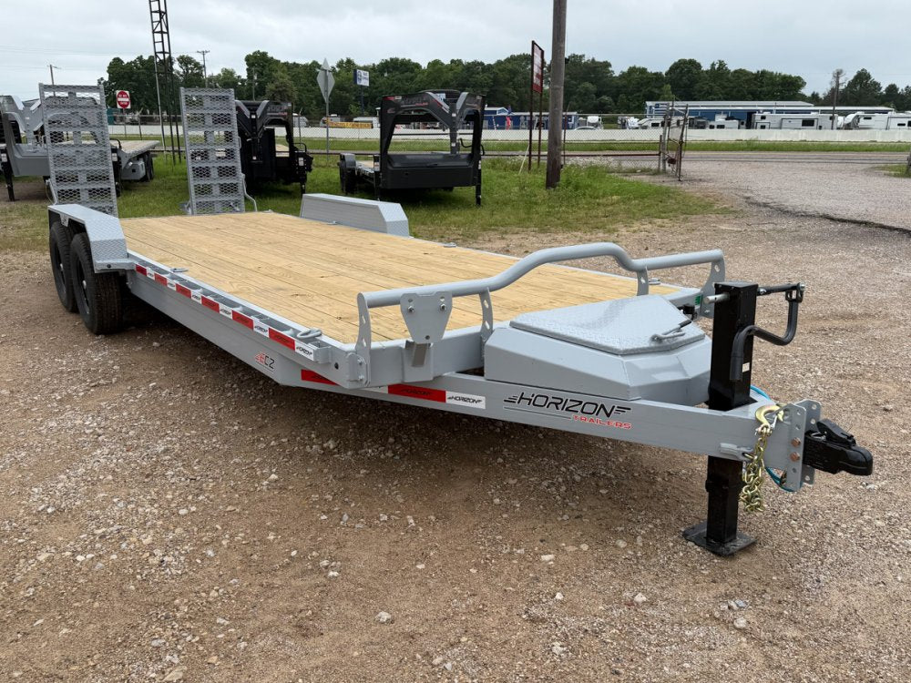 22' Horizon ECZ Bumper Pull Equipment Trailer - (2) 7K Axles 16263
