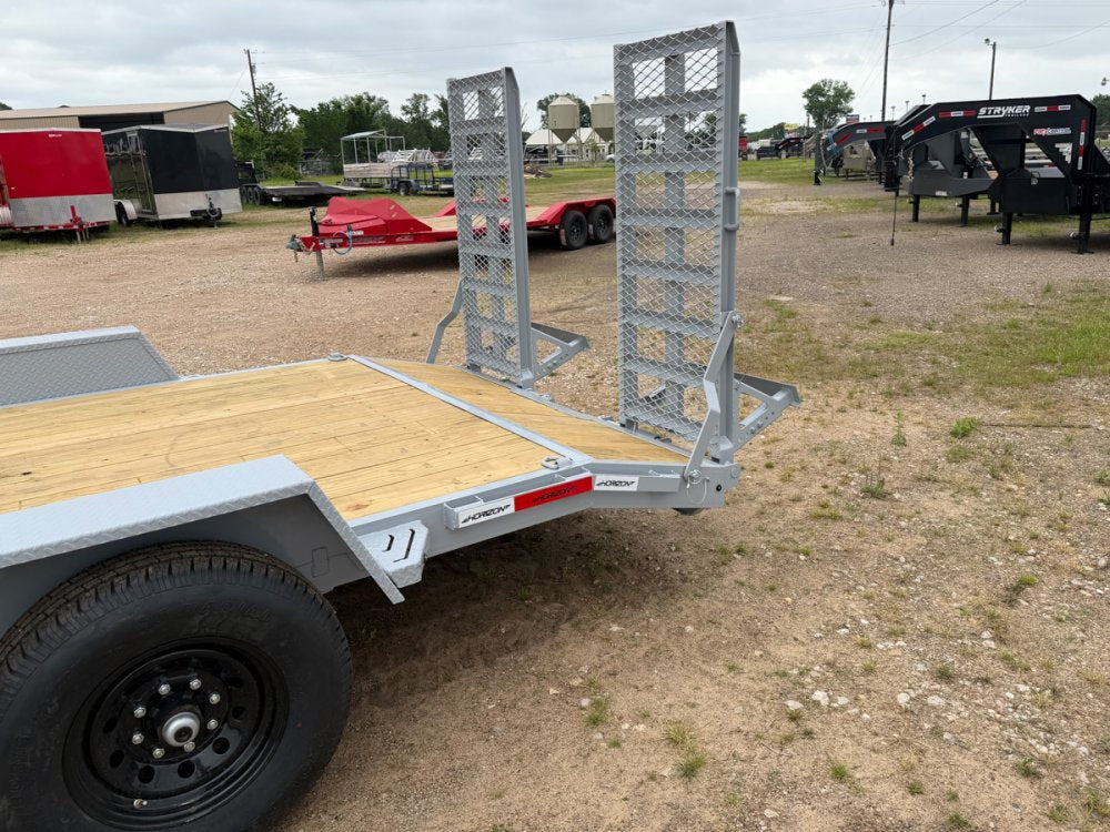 22' Horizon ECZ Bumper Pull Equipment Trailer - (2) 7K Axles 16263